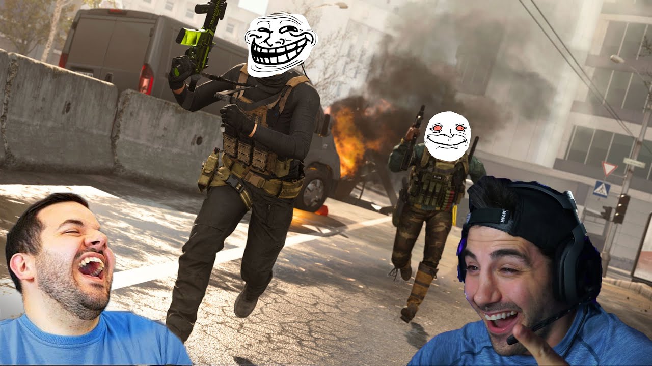 Nickmercs and Courage HILARIOUS Random Quad😂 (Cold War Warzone)