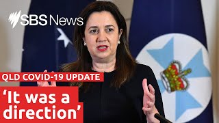 Watch live: Annastacia Palaszczuk gives QLD COVID-19 update | SBS News