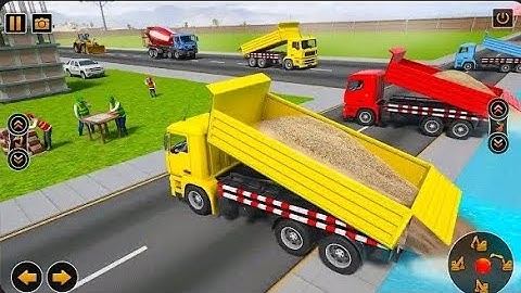 House Building Games - Construction Simulator JCB Excavator Driving Game Android Gameplay