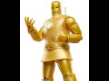 Iron man marvel legends iron man model 01  gold 6inch action figure
