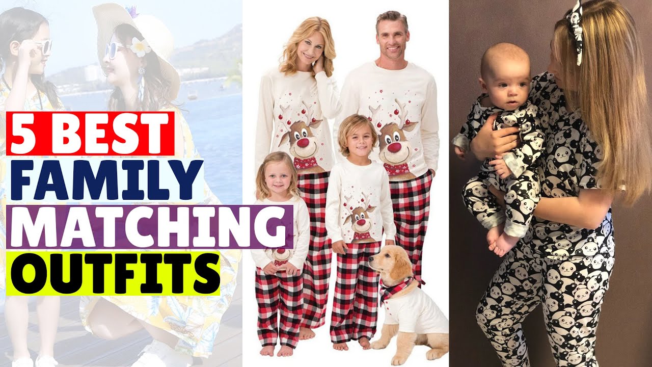BEST 5 FAMILY MATCHING OUTFITS FROM ALIEXPRESS 2021 - CHRISTMAS | WEDDING | VACATION