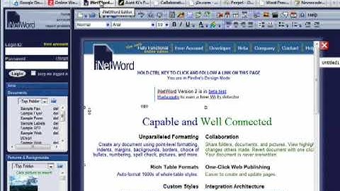 Ten Top online word processors