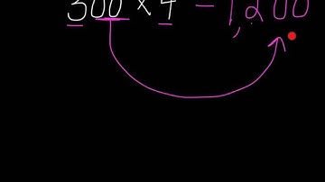 Multiplying by numbers that end with zero