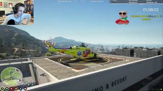 Xqc Reacts To Dean Showing Off The Grappling Hook Gta V Rp Nopixel 3.0 Nopixel Clips