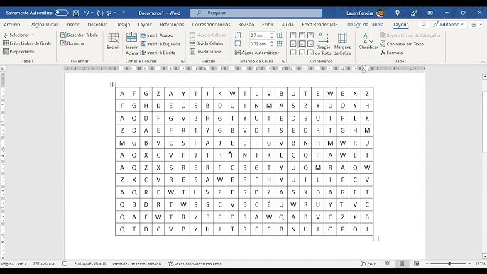 Como Criar um Jogo de Caça Palavras no Excel - Ninja do Excel