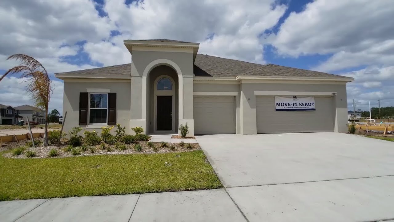 St. Cloud New Homes - Ponte Vedra Model - Orlando Home Finders