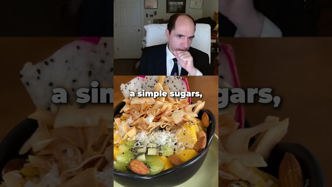 Which is better, fruits or starches per Dr Mcdougall?