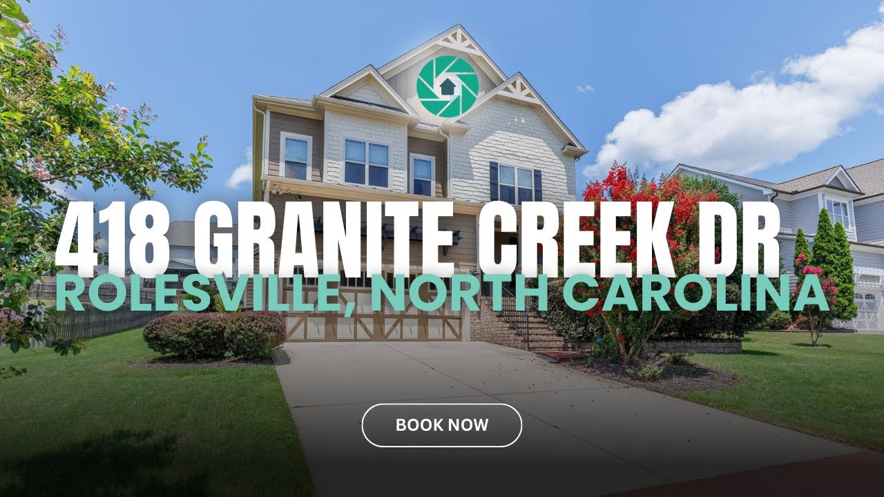 418 Granite Creek Dr  Rolesville NC — Property Tour Video