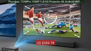 ThundeaL TD98Pro 1080P Full HD Projector 4K Android WiFi Projetor ... — Best Deal 2026 | Shop Now!