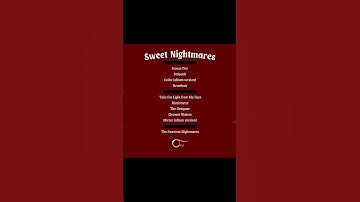 Revealing the Sweet Nightmares tracklist Part 10: TheDesigner