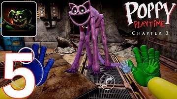 Poppy Playtime Chapter 3 Mobile - Unofficial Gameplay Walkthrough Part 5 (Android, IOS)