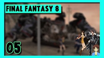 "THE GREAT ESCAPE FROM THE KILLER SPIDER ROBOT" Final Fantasy VIII EP.05 w/Rollout Dino