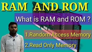 Explained RAM and ROM |Types of RAM and ROM | By target with knowledge online classes|
