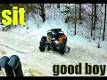 1000 Can am Rengade, Lifted 660 Grizzly and Lifted KingQuad (HIT THE DITCH)