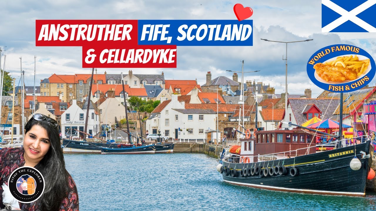Fife Scotland | Anstruther | Cellardyke | Fife | Best Fish & Chips UK | Anstruther Fish Bar | Ep 10