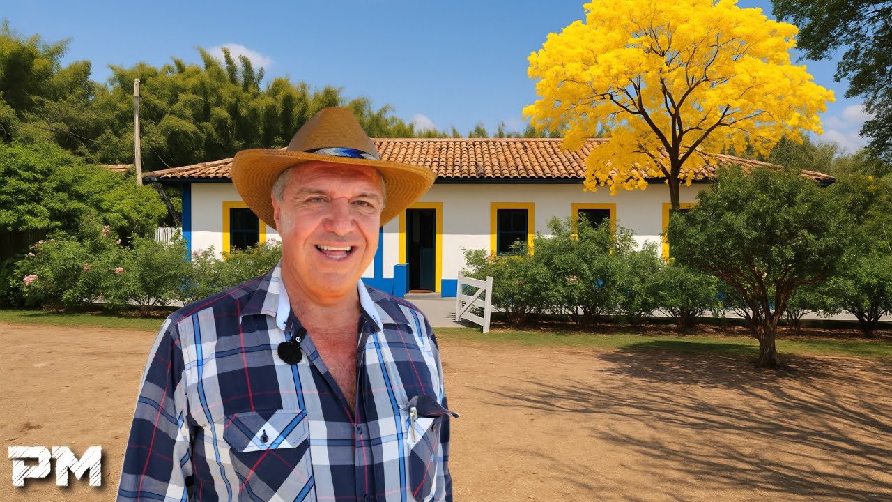 LINDA FAZENDA DE 300 ANOS ONDE OS FUNCIONÁRIOS VIRARAM DA FAMÍLIA