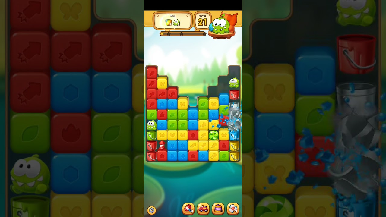 Cut the Rope: BLAST level 122