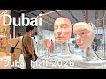Dubai 2026 4K Dubai Mall Luxury Shopping Experiences Walking Tour 