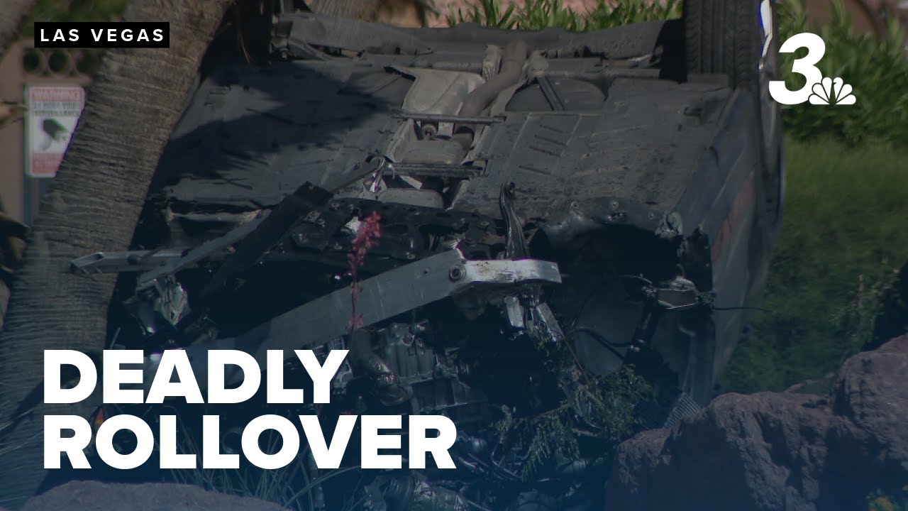 Speeding suspected after 1 person killed in North Las Vegas rollover ...