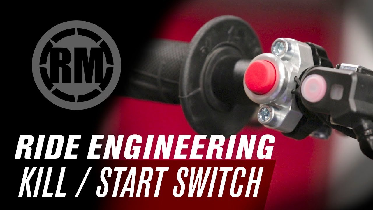 Mx-M Kill Switch with start button for 50cc-250cc ATV Dirt Bike Go Kart 