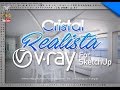 Vray Materiales | Vidrio Realista | Vray para Sketchup