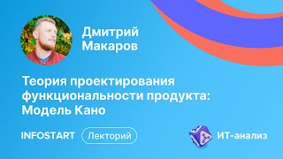 Лекция от Дмитрия Макарова по теории проектирования функциональности продукта: Модель Кано