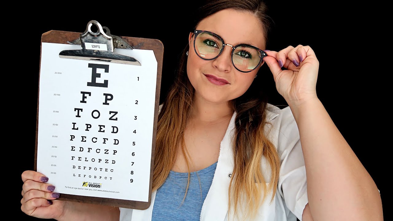 ASMR | Проверка зрения и подбор очков | Soft Spoken