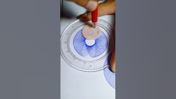💛💕Watch This Stunning Spirograph Unfold! 💫 #satisfyingart  #designinspo  #artshorts