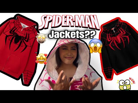 Spider-Man jackets!?? + special announcement 😍 - YouTube