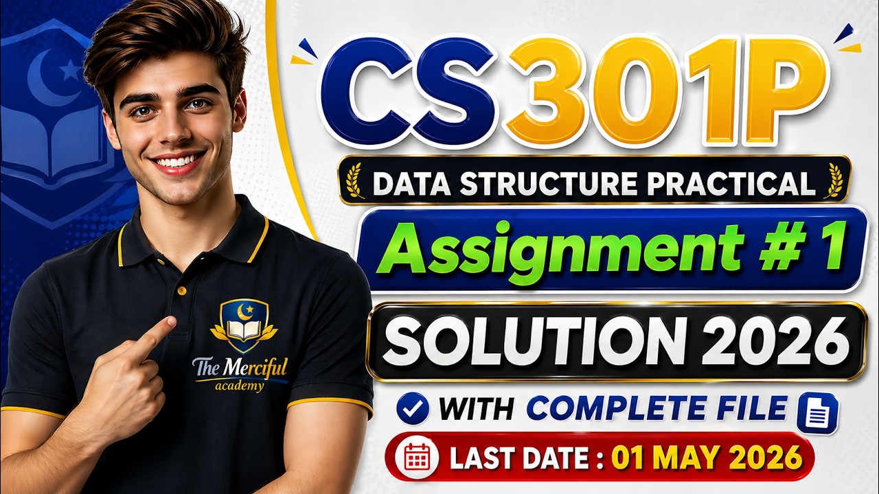 CS301P Assignment 1 Solution 2026 | Cs301P Assignment 1 2026 | The ...