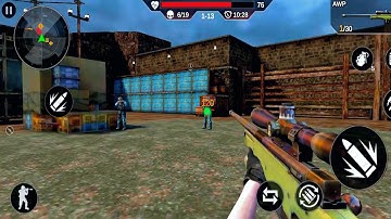 Bullet Strike : Offline Shooting Game #5 Level 13 Complete | 19 kill - Android Gameplay