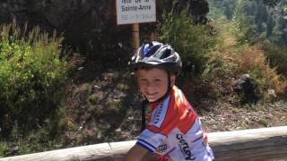 ? 6Yr Old Fraser Macarthur Rides Up Alpe Dhuez