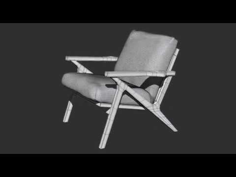 Cavett Leather Chair Grid Youtube