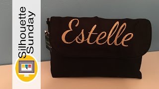 Personalized Travel Bag | Silhouette Sunday