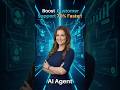 Boost Customer Support 70% Faster with AI! #aiagents