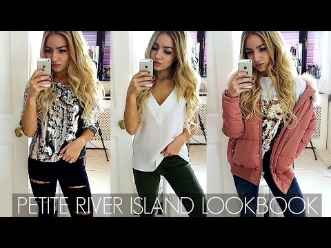 RIVER ISLAND PETITE LOOKBOOK / 3 OUTFITS - YouTube