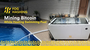 Mining Bitcoin while Heating Swimming Pool | Heat reuse by immersion cooling suite