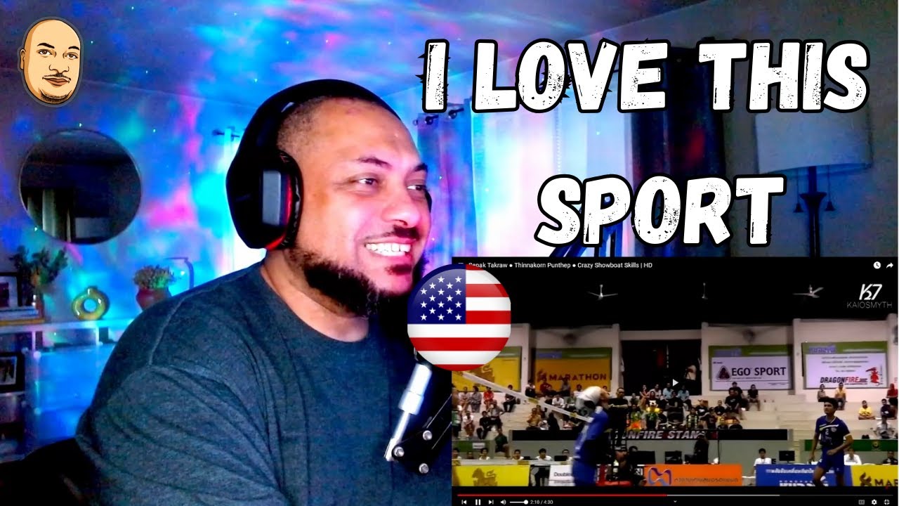 ПЕРВЫЙ РАЗ РЕАКЦИЯ НА | Sepak Takraw ● Thinnakorn Punthep ● Crazy Showboat Skills | HD