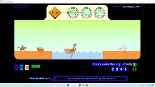 Penyelesaian Game Flash Level 1 Wolf Sheep Cabbage screenshot 3