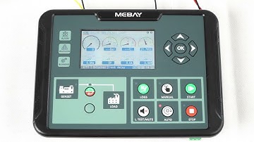 Automatic start generator by MEBAY auto genset controller DC90D
