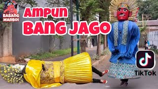 Ondel Ondel Jatuh | Ondel Ondel joget Tiktok Ampun Bang Jago | Ondel Ondel Betawi