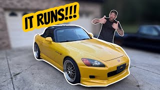 Cheapest S2000 Finally RUNS!!!