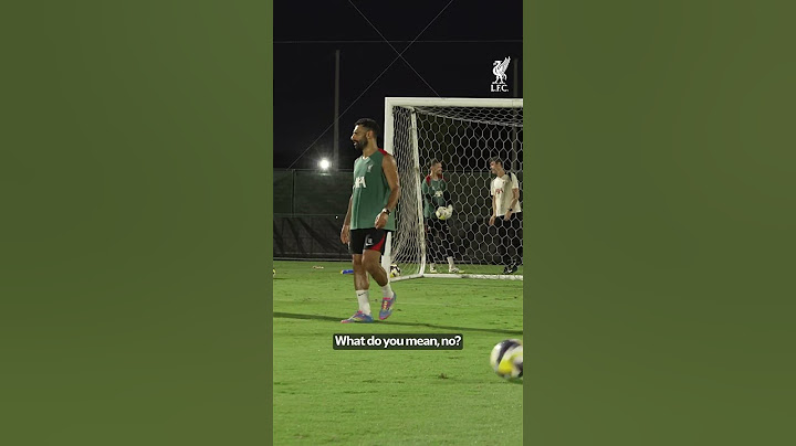 'Set piece masterclass, Mo Salah!'