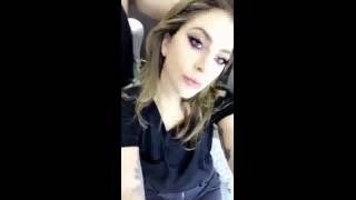 Lady Gaga Snapchat - Getting ready for Coachella #2