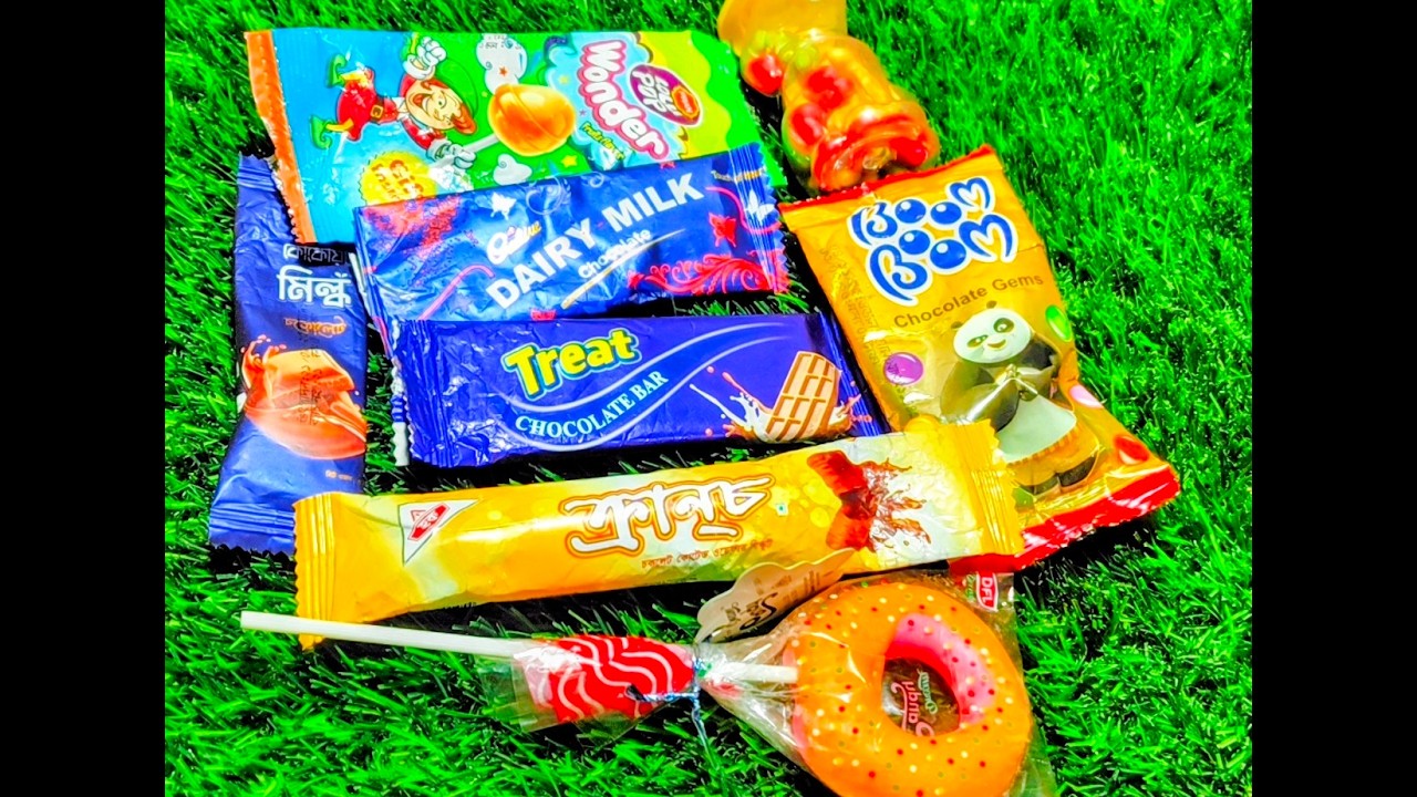 satisfying video ASMR gemslollipop jelly candy 🍢🍫🍭🍬🍡🍫🍢🍭🍬🍡🍫🍢🍭🍬