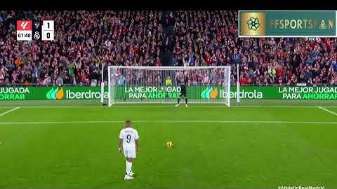 Mbappe misses another penalty- Real madrid vs Athletic bilbao- LALIGA 2024