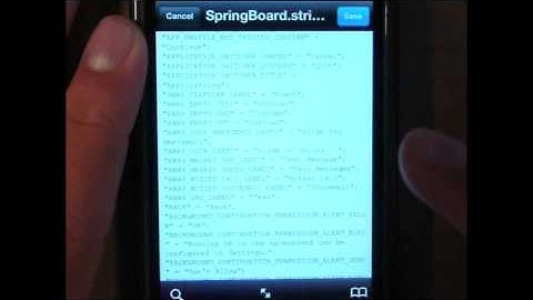 Tutorial: How to Change your "Slide To Unlock" Text