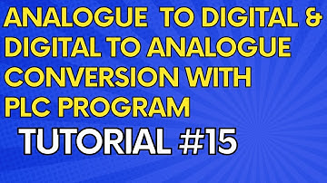 Analogue to digital & digital to analogue conversion with Mitsubishi PLC Fx-2N-4AD@Tech Reveals