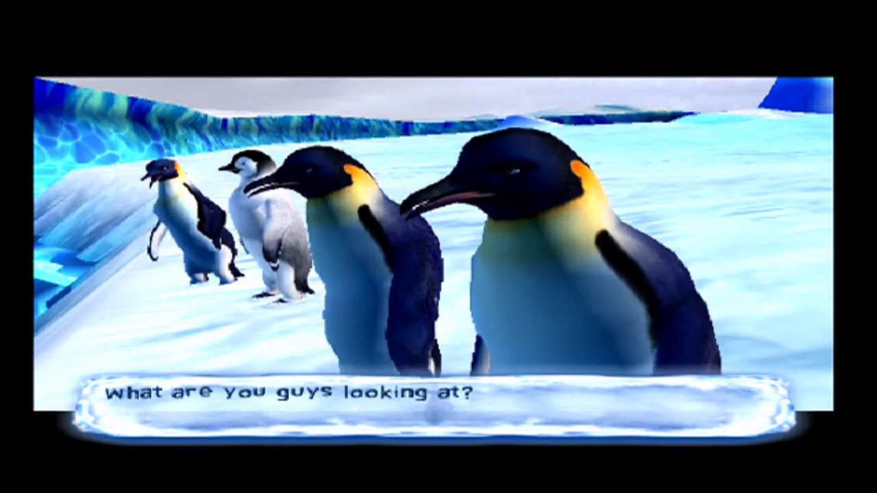 PS2 Happy Feet Get that Fish