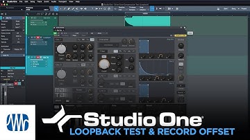 PreSonus Studio One Tutorials Ep. 4: Loopback Test and Record Offset